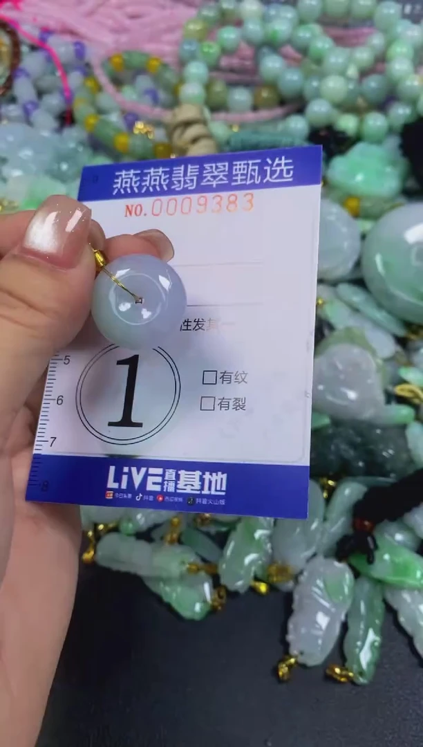 翡翠未镶嵌颈饰闪购0009383