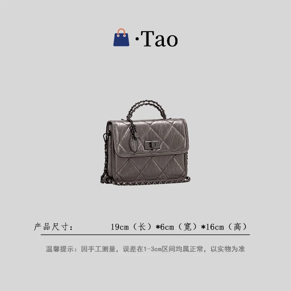 【TT Studio】ZT-D8058-猫眼烟熏色 RAIN.CUN简约轻奢女包