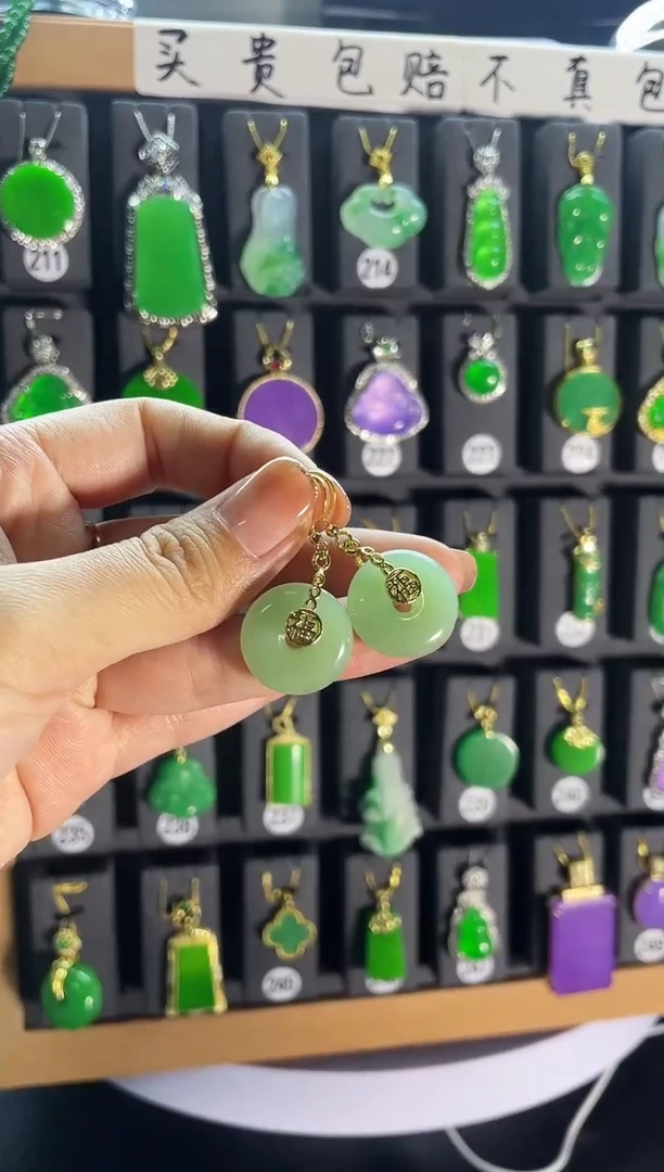 【闪购商品】和田玉耳饰银S925镶嵌05.