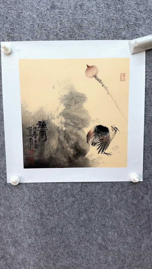 国画T-HQS老师绘画作品