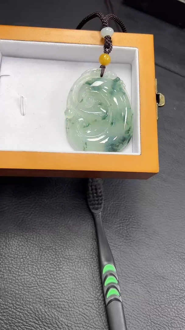 未镶嵌挂件翡翠如意