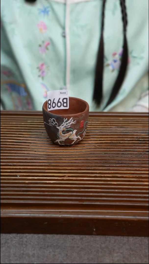 万古烧粗陶手工手做茶具