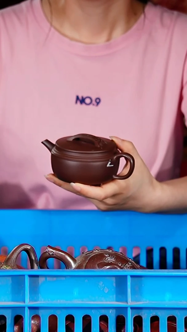 宜兴原矿紫砂壶茶壶130C