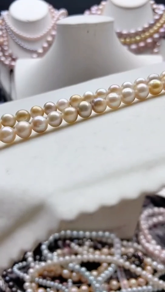 淡水珍珠未镶嵌颈饰1