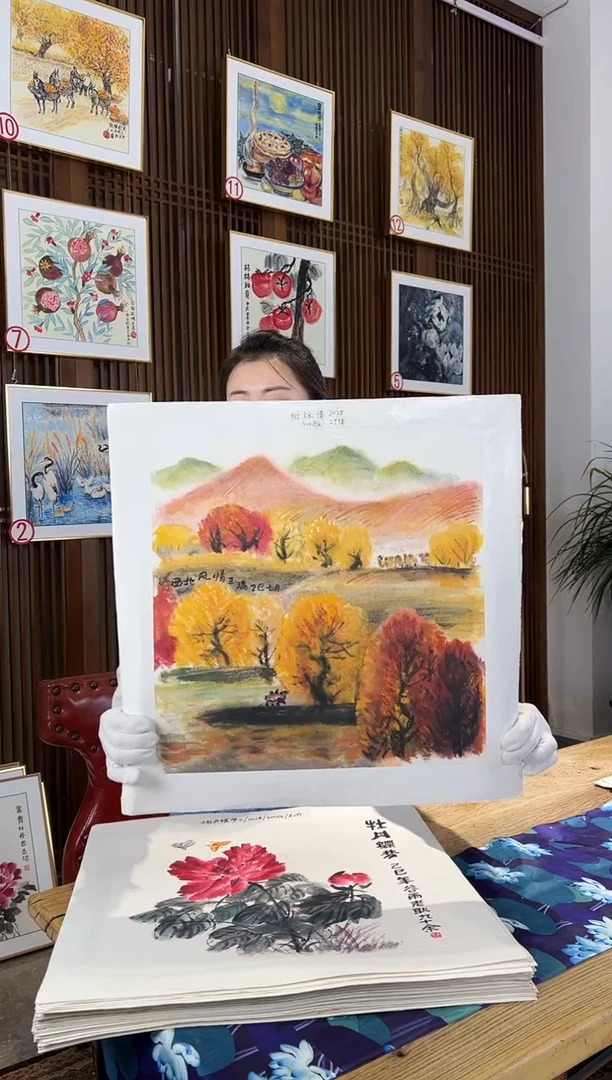 版画耿玉琨名章限量版画S