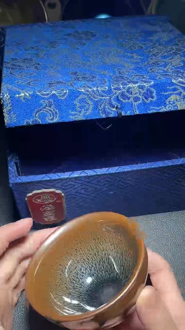 茶盏建窑建盏高端茶器主人杯
