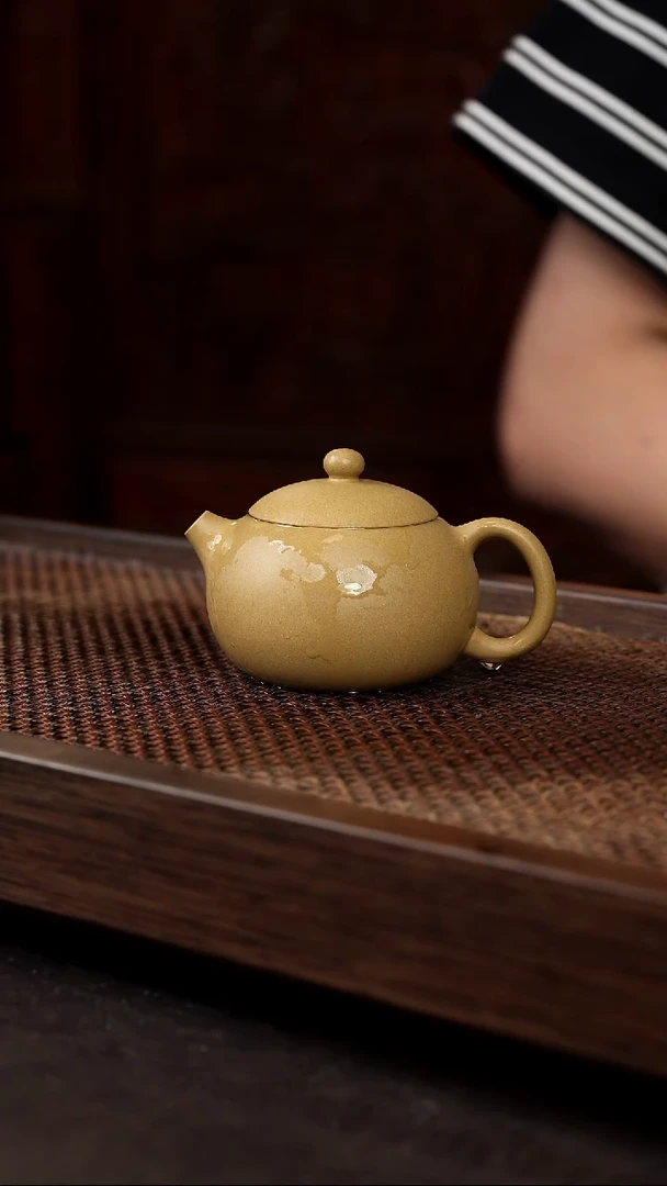 茶壶紫砂黄金段西施