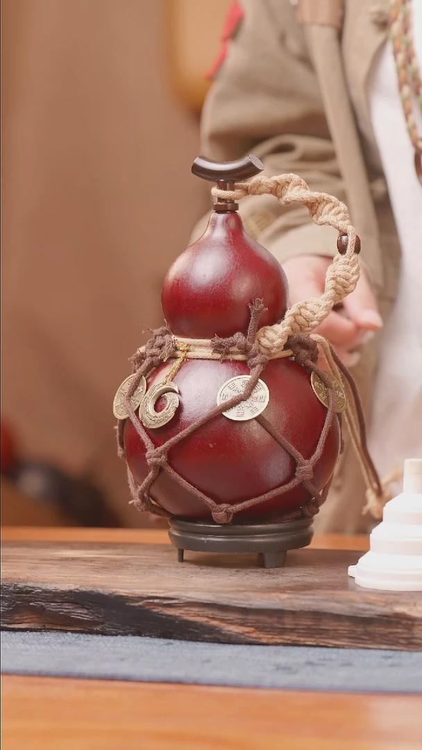 645号链接精品大漆葫芦现货现发[一物一拍]