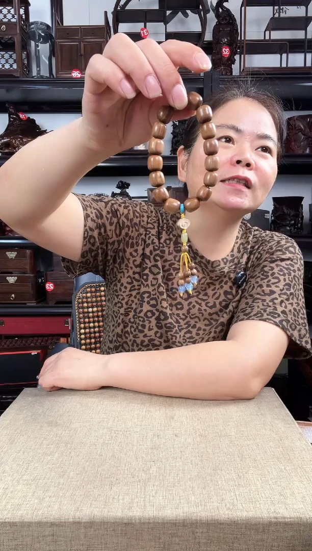 木蜜糖串老李红木工艺品