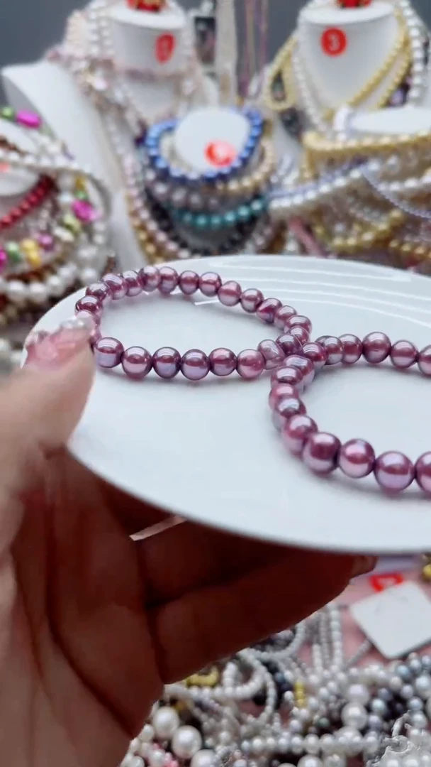 淡水珍珠未镶嵌颈饰1