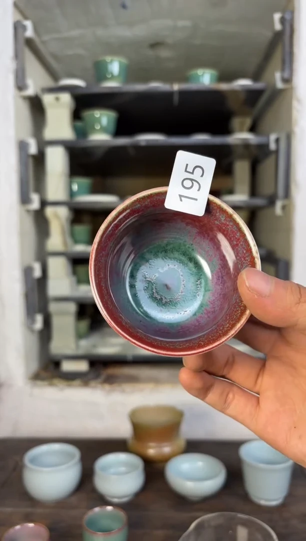 【闪购商品】摆件钧瓷窑变精品茶器