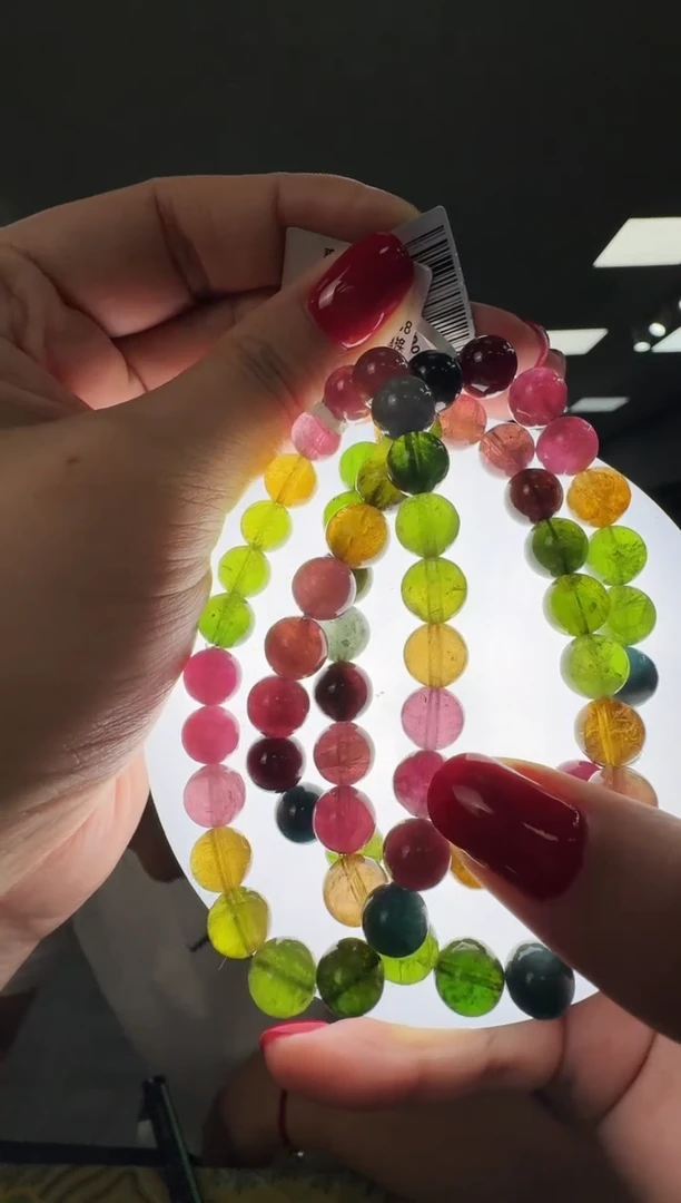 手链未镶嵌碧玺GXL232 约8mm多样性发一件