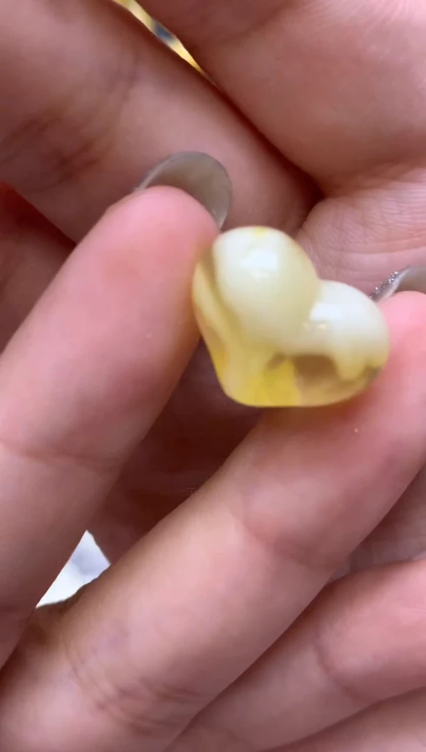 未镶嵌琥珀珠宝奇石079琥珀蜜蜡皮纹