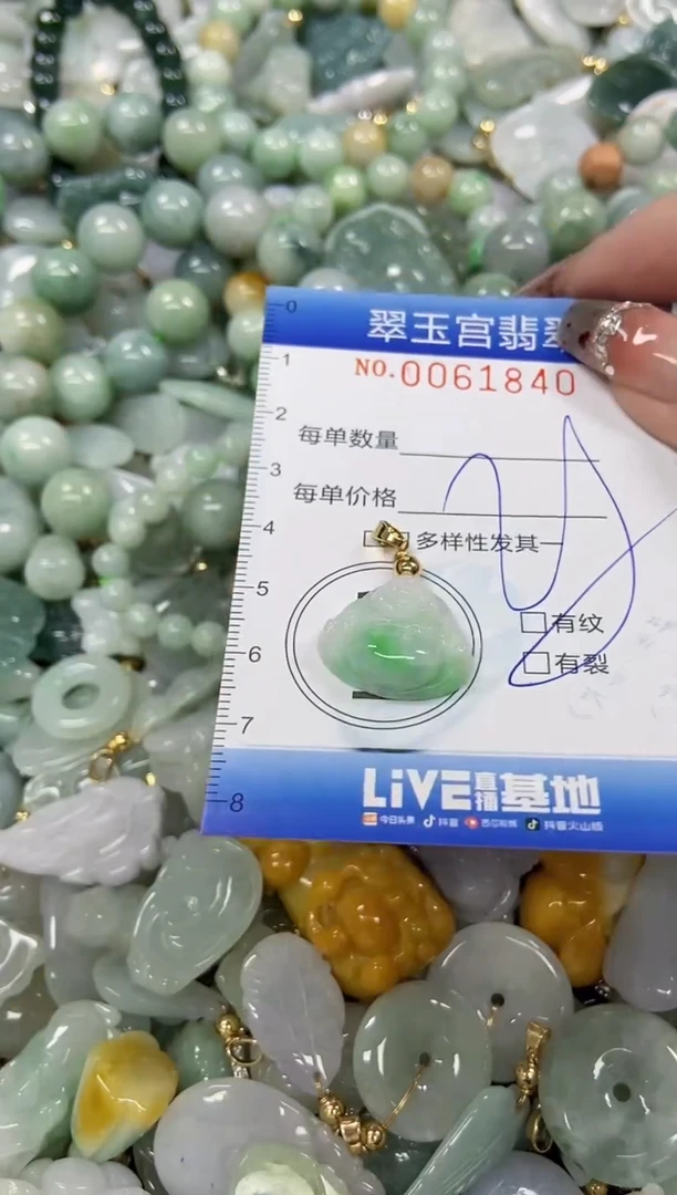 【闪购商品】翡翠颈饰未镶嵌闪购商品0061840