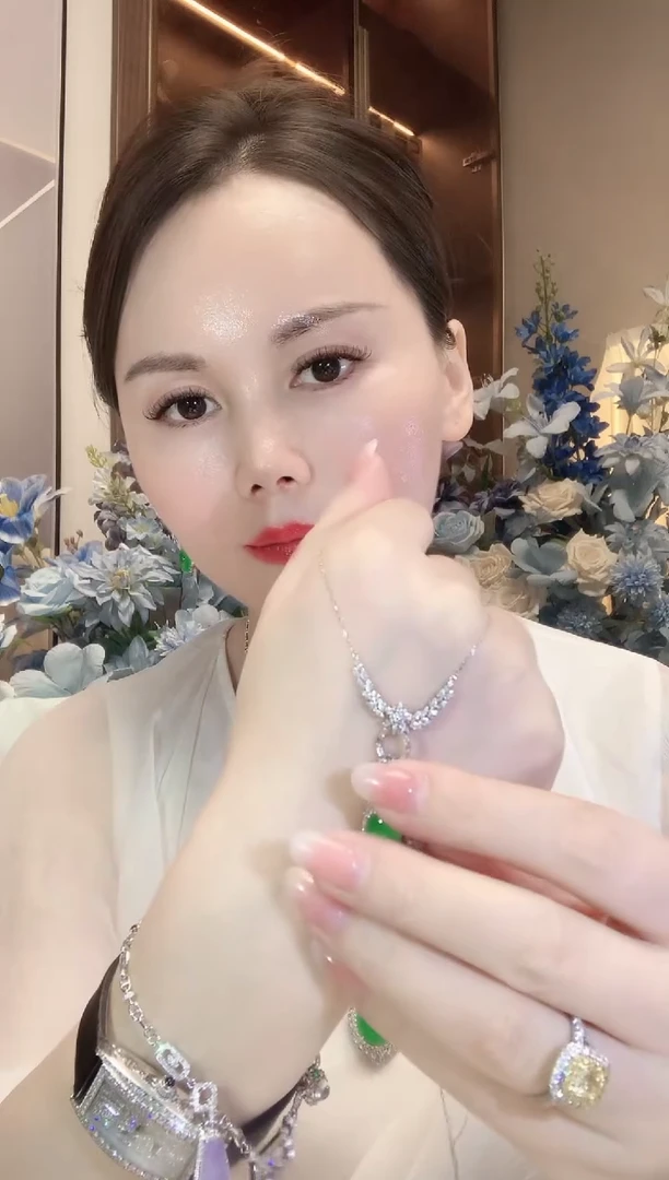 百搭链18K金镶嵌钻石D22