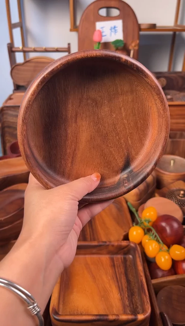 木微瑕圆形方钵  直播间的