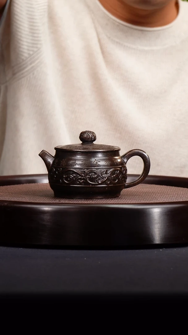 茶壶紫砂 宜兴紫砂原矿壶