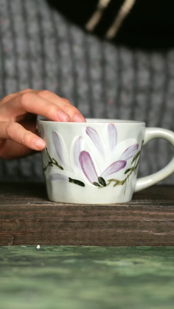 【闪购商品】青诗集手工手绘瓷器