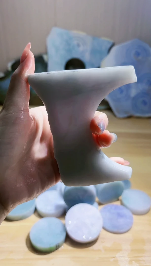 翡翠未镶嵌颈饰翡翠A货 温谭103
