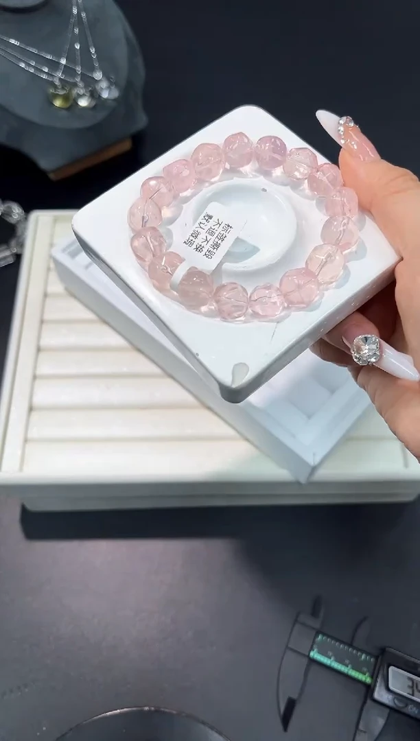 水晶手串未镶嵌66b多样性发其一【1条】默认微瑕