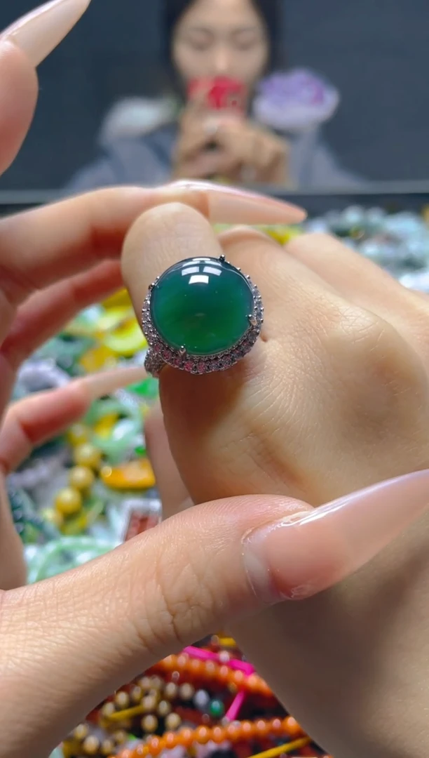 颈饰未镶嵌翡翠/X/翡翠A货，一件也是批发价