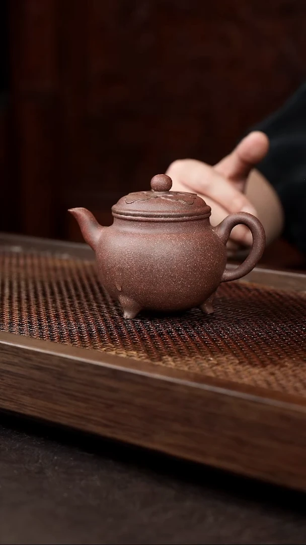 茶壶紫砂岩中泥大彬如意6