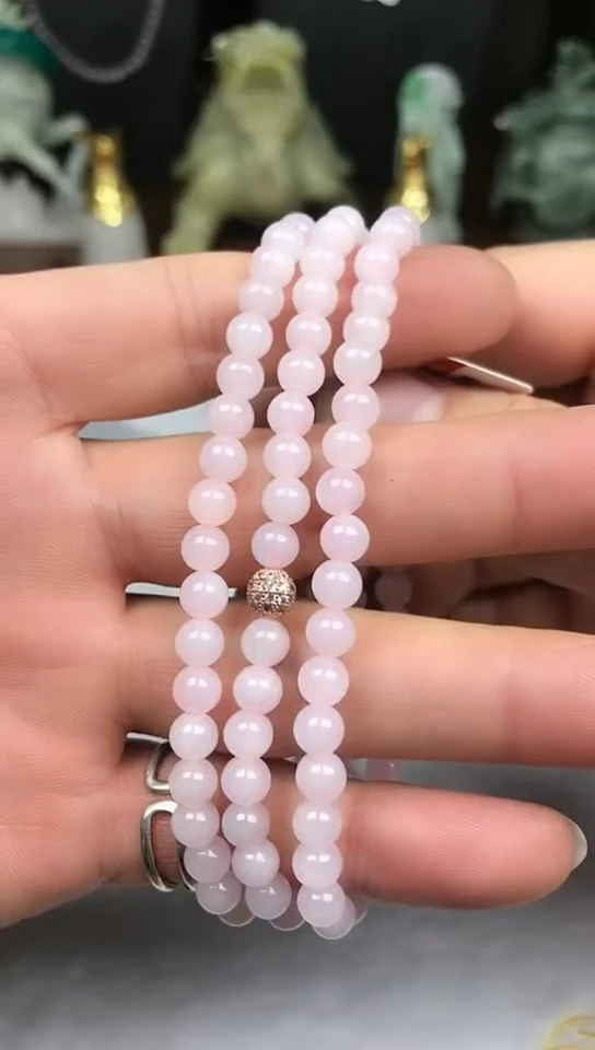 未镶嵌挂件翡翠手串
