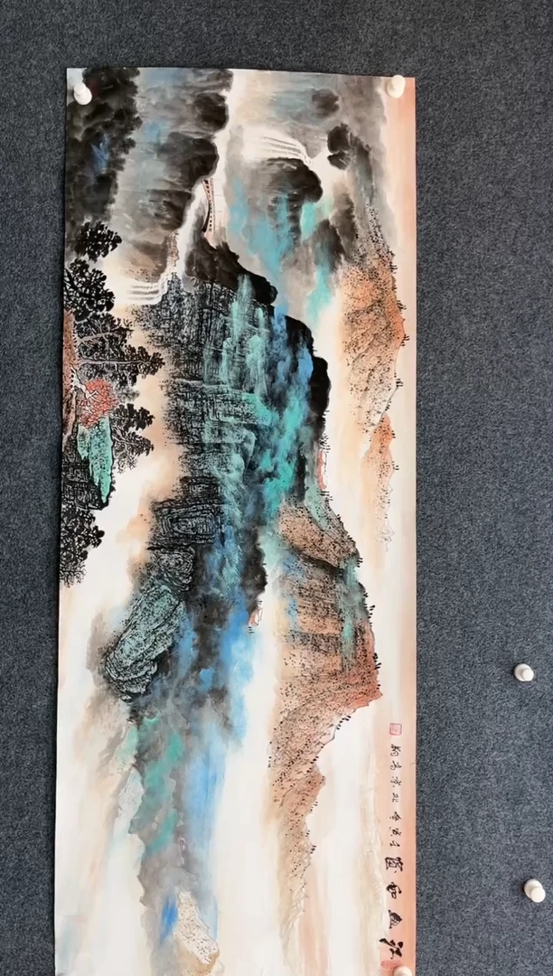【闪购商品】国画2.4-艺术-冯高翔-荣宝斋原作-30