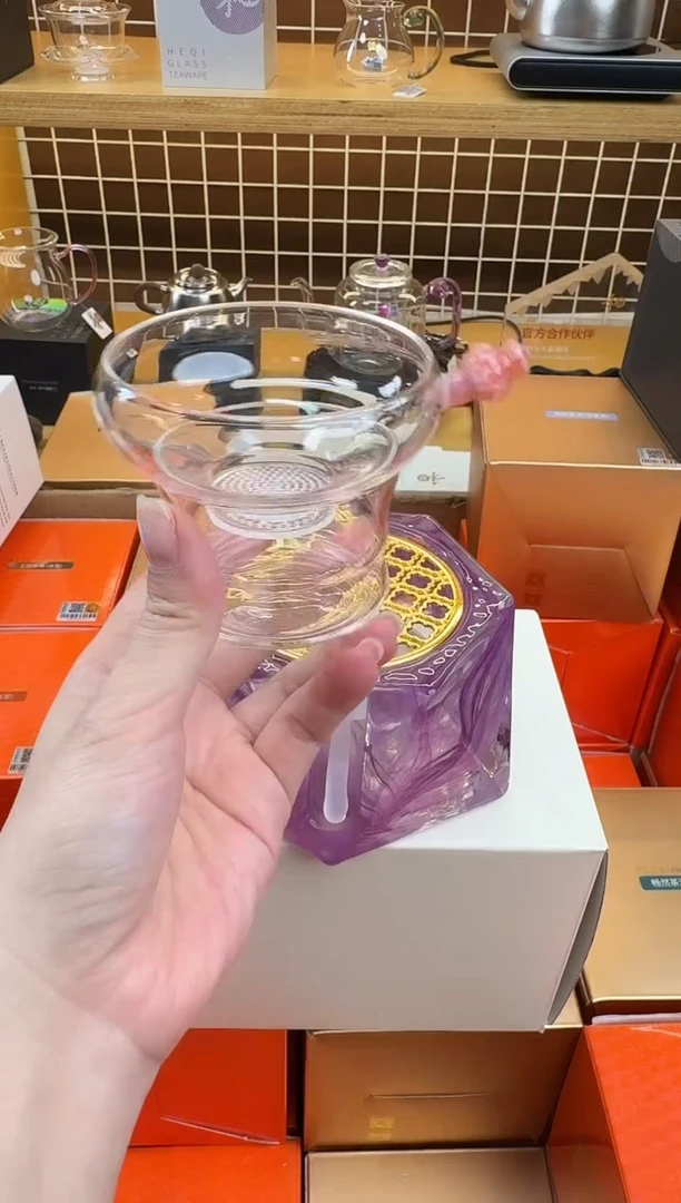 @@禾器晶彩奉珠茶漏霞彩