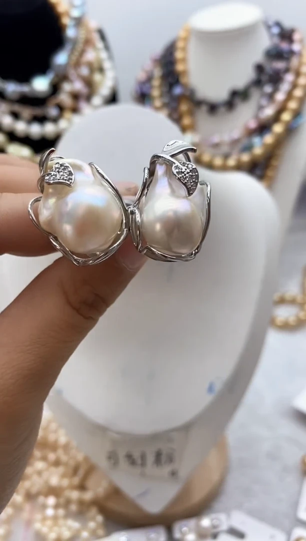 【闪购商品】淡水珍珠颈饰钛钢132