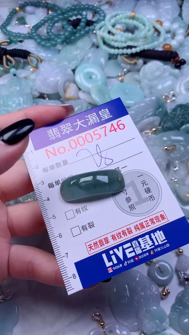 颈饰未镶嵌翡翠5476