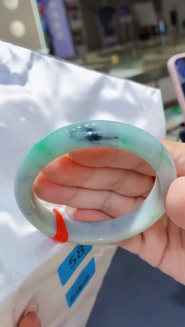 未镶嵌手镯翡翠翡翠手镯58