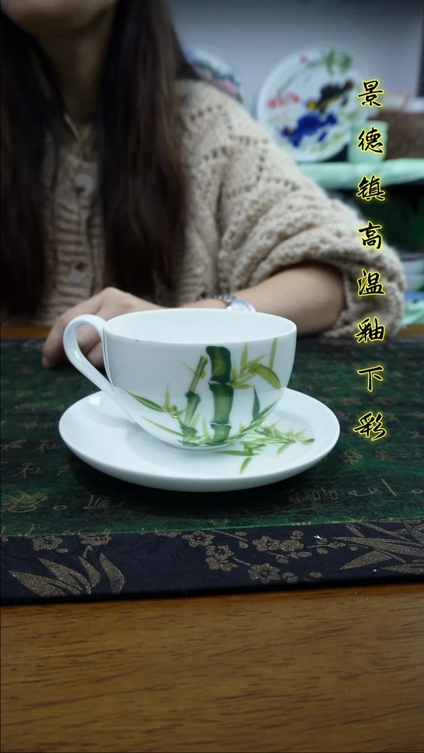 其他景德镇高温瓷（玉泥咖啡杯）