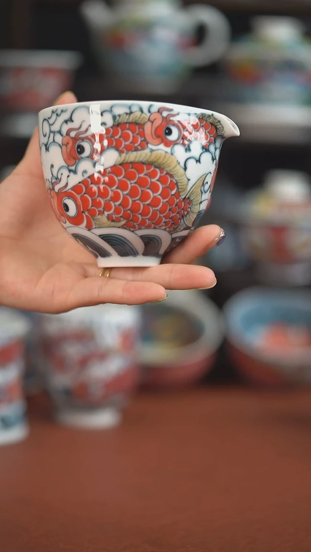 老师作品   九鱼公道杯（福利）