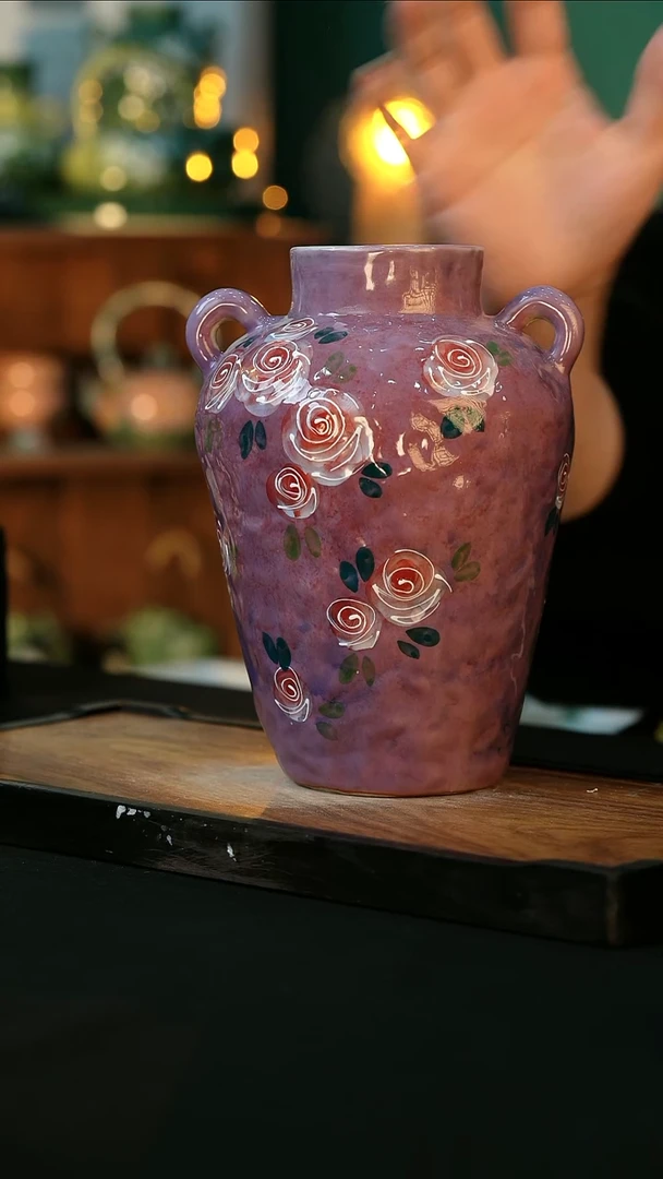 【闪购商品】杯手绘心瓷陶瓷浮力