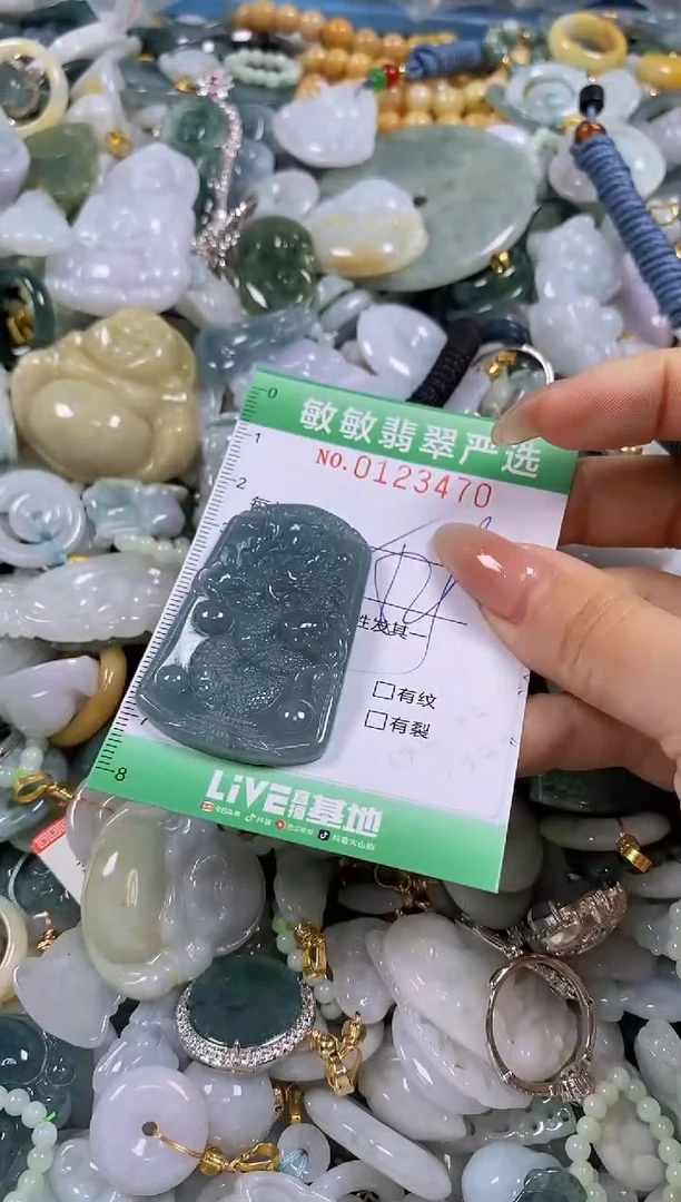 【闪购商品】翡翠颈饰未镶嵌闪购0123470