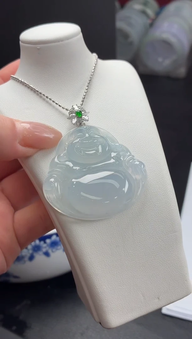 18K金镶嵌定制翡翠M**KDDJ36568