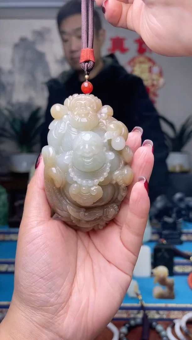 【闪购商品】和田玉挂件未镶嵌1