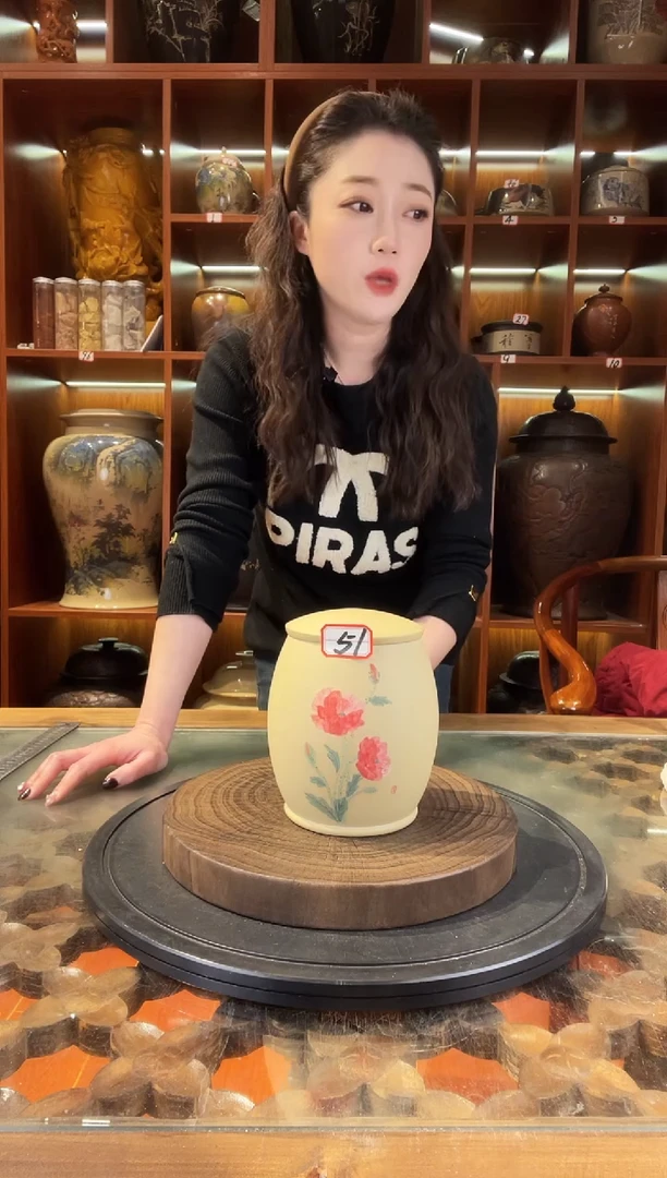 【闪购商品】缸云南建水紫陶白泥小茶罐@51