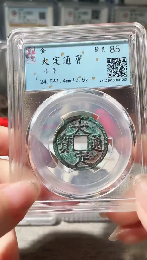 铜3大定通宝 1003