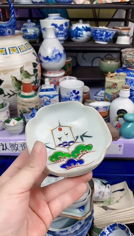 瓷片镰仓物语甄选瓷器177