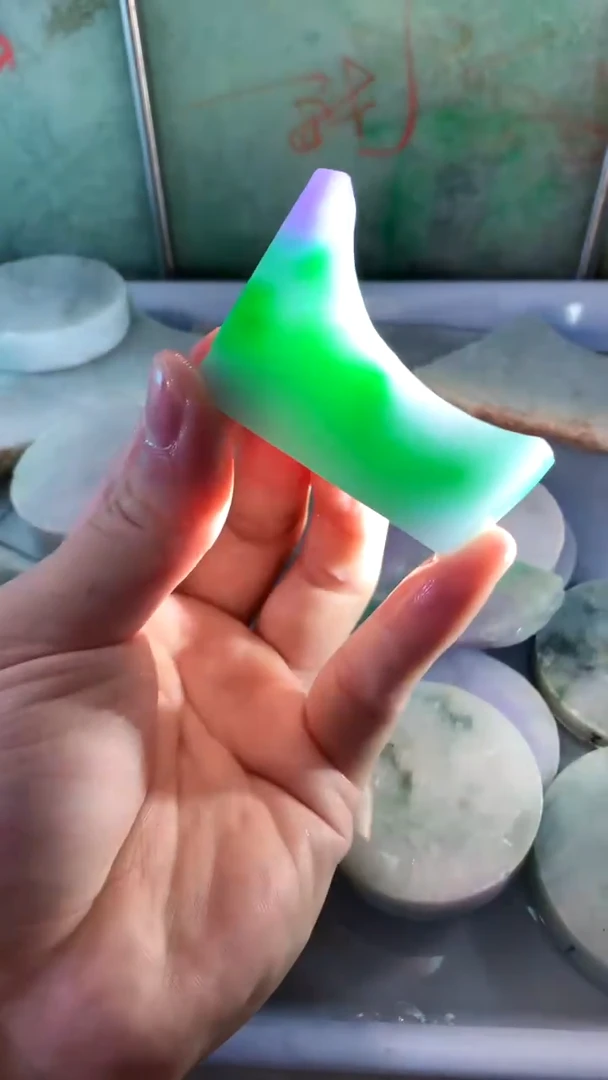 颈饰未镶嵌翡翠缅甸翡翠163