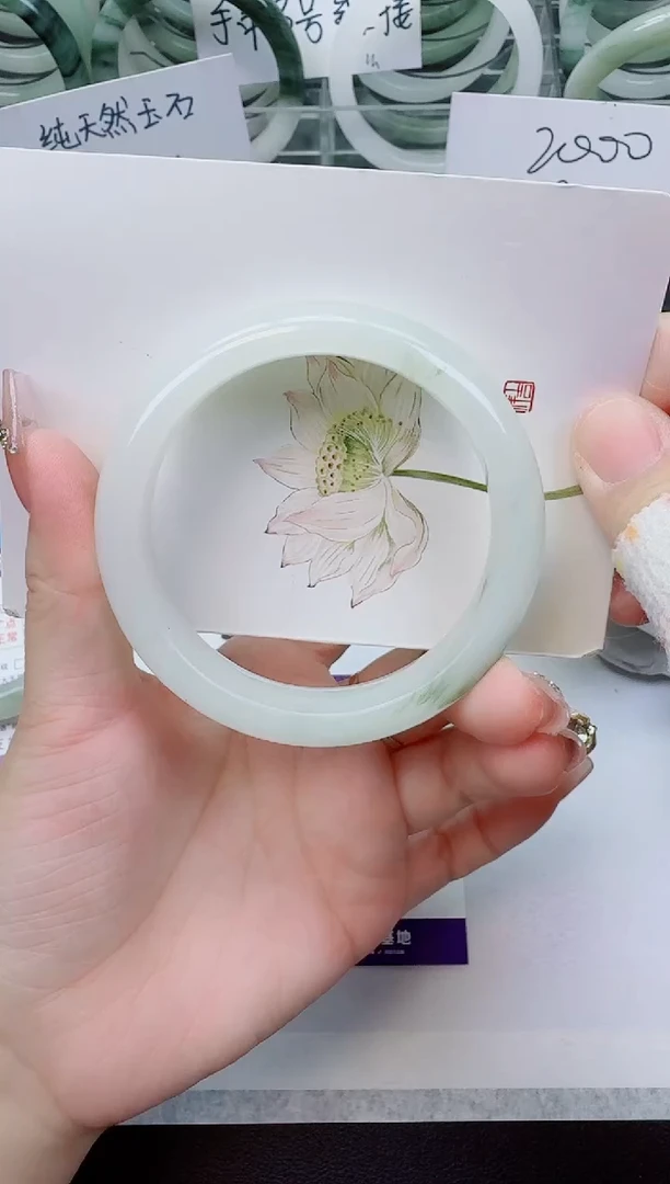 【闪购商品】石英质玉手镯未镶嵌32号/59-60圈