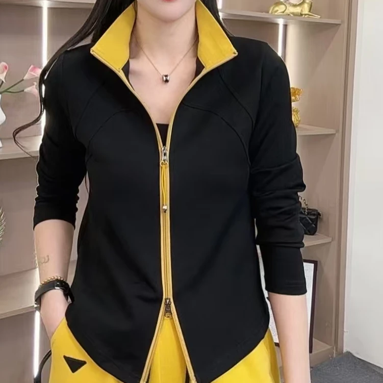 5807春秋显瘦长袖运动休闲百搭女士卫衣