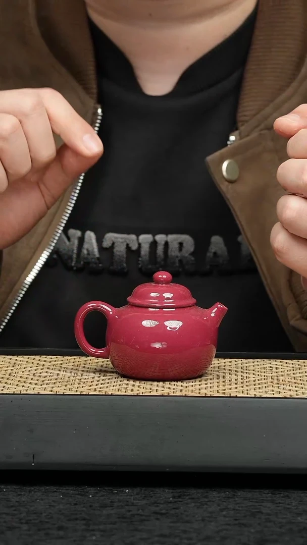 茶壶紫砂五堂 匏尊胭脂水