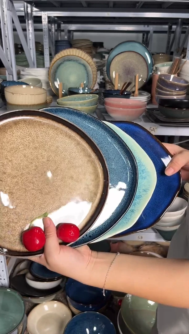 陶瓷外贸尾货瑕疵满20包邮X4 小盘组合G6A/C4D