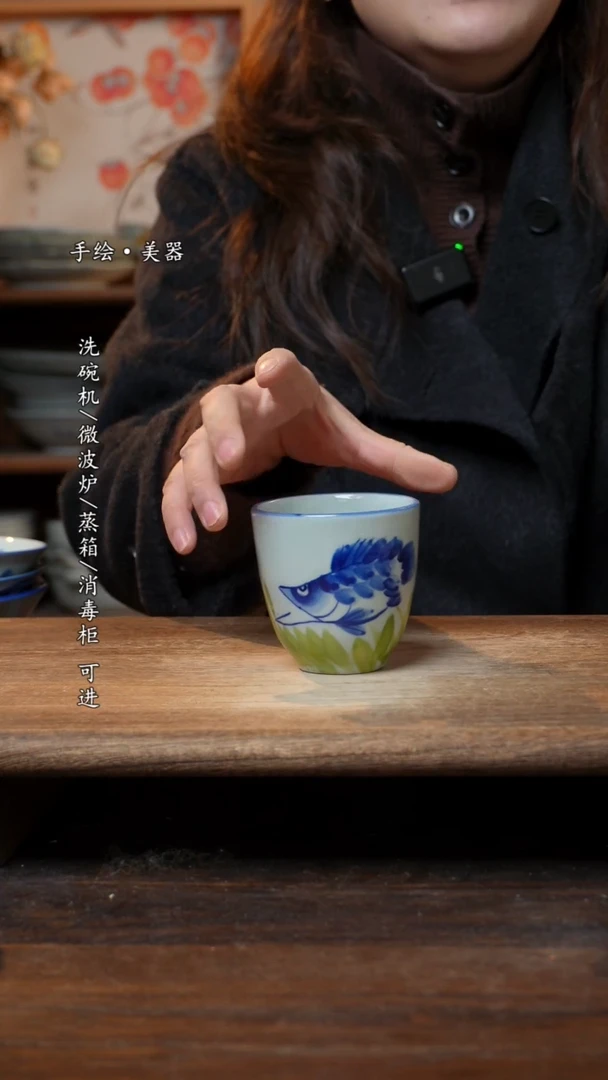 【闪购商品】瓷片福利  高温釉下彩手工手绘