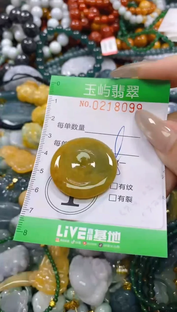 颈饰未镶嵌翡翠闪购0218099