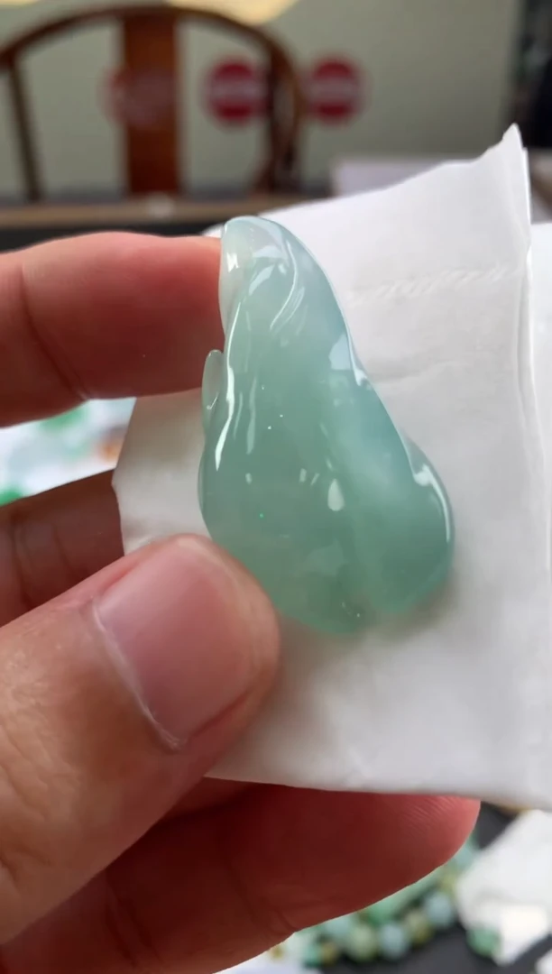 未镶嵌定制翡翠桃****4翡翠