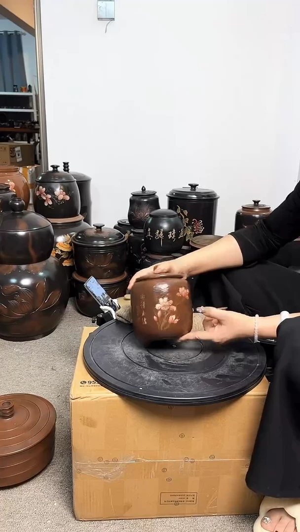 罐瑕疵茶叶罐 921 古铜色 100克